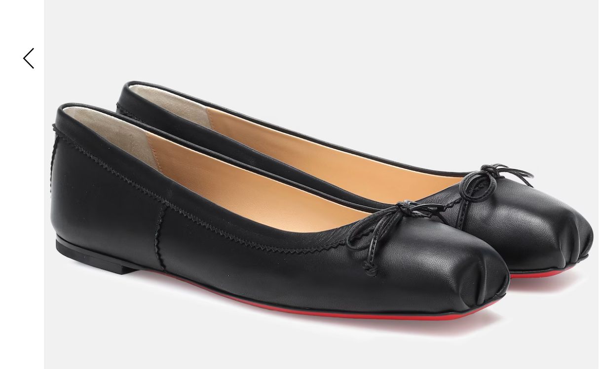 Takiyah’s order louboutin miss z & flats size 40