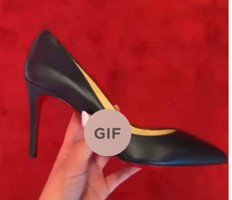 Louboutin pigalle 85mm 37.5