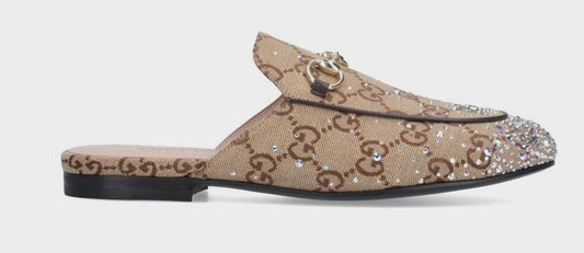 Gucci Crystal mules