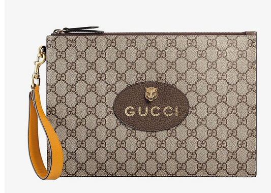 Gucci tiger gg clutch