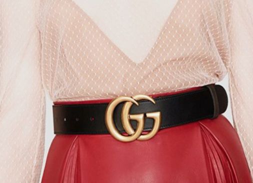 Gucci 4cm belt 80