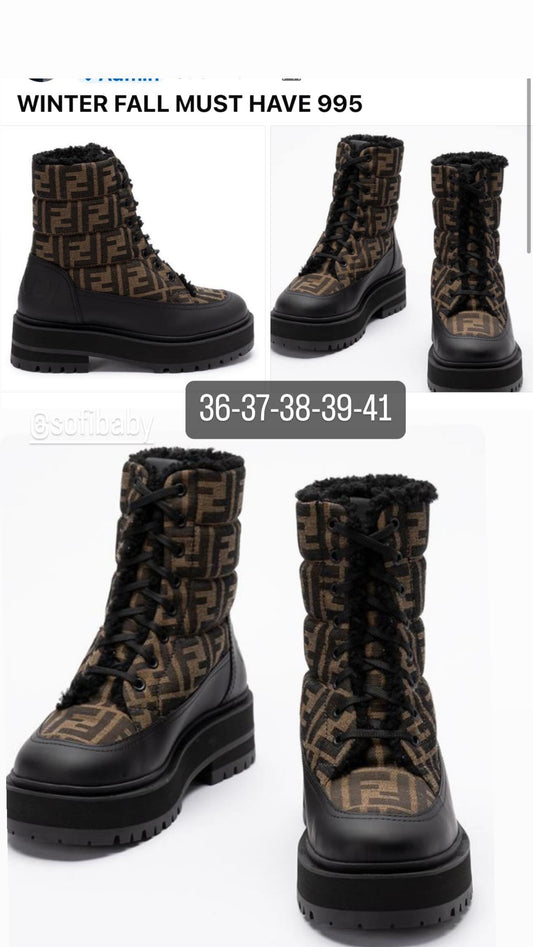 Fendi ff boots