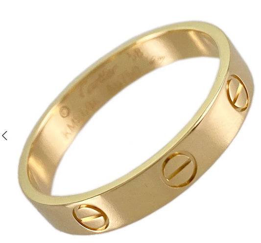 Cartier ring 58 pre owned