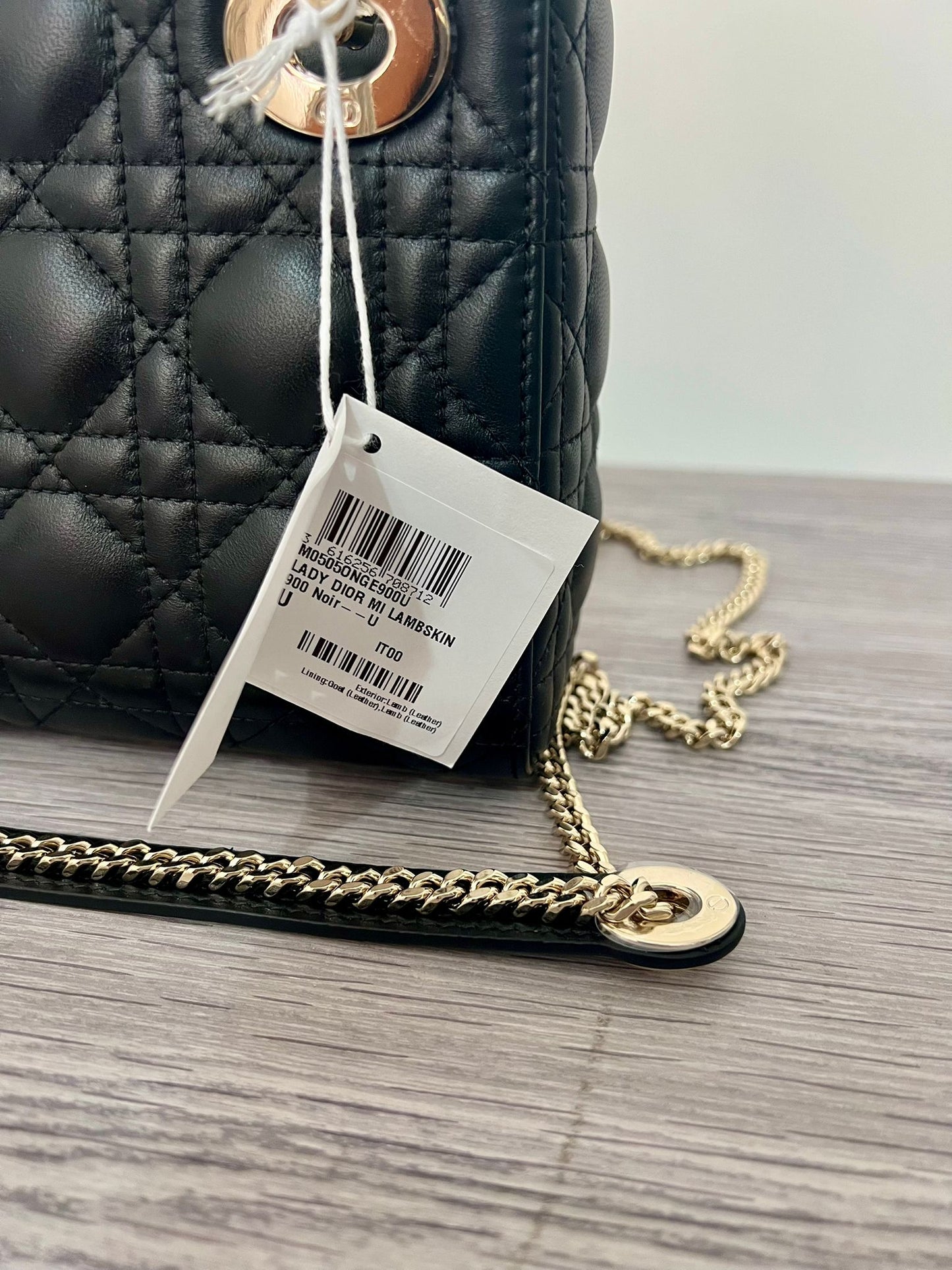 Lady Dior mini new with dust bag & tag