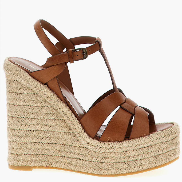 Ysl tribute wedge brown 35