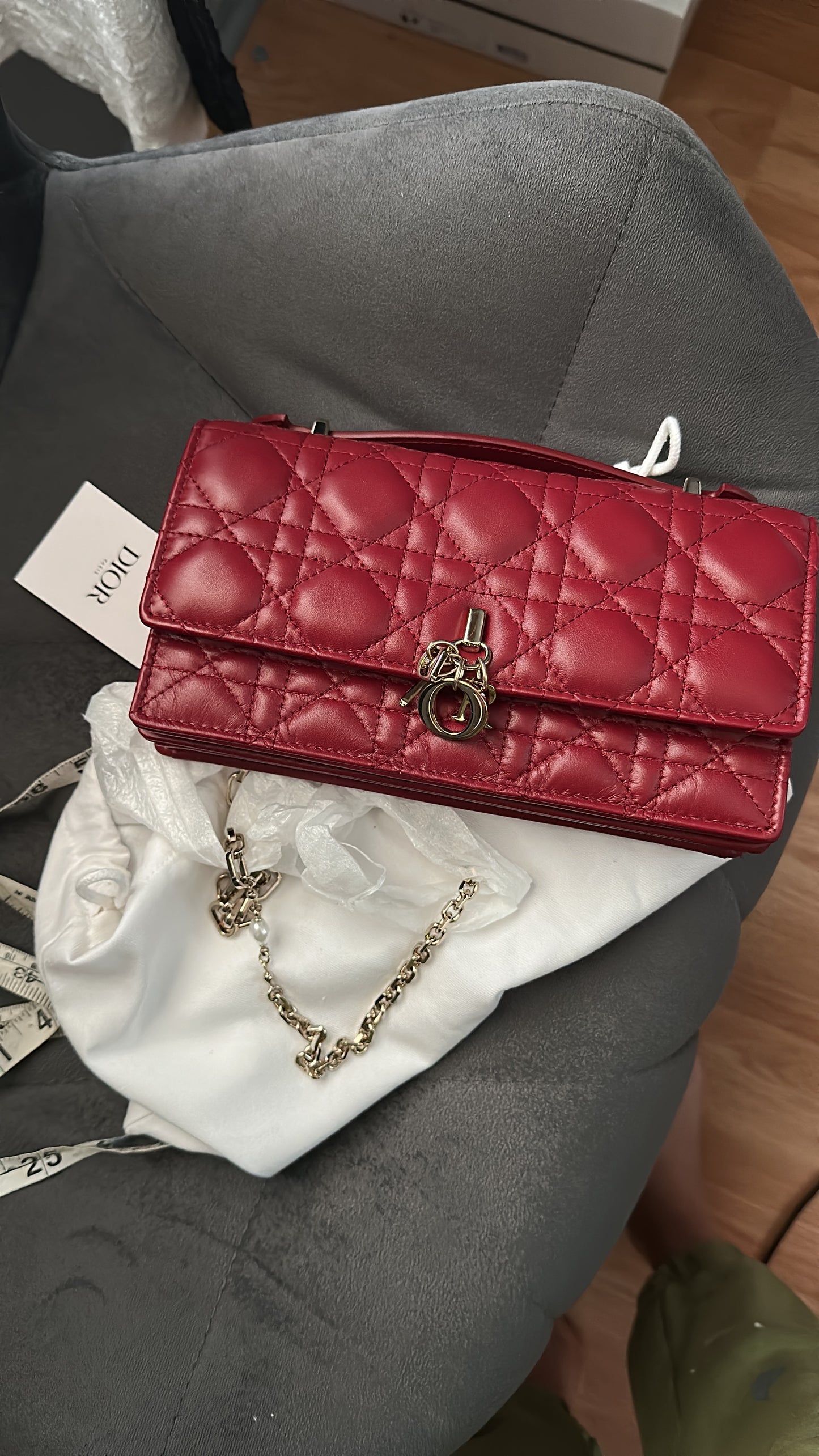 My dior mini cherry red balance