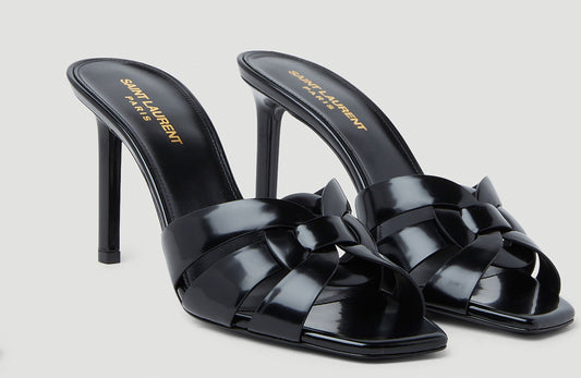 Ysl tribute mules black