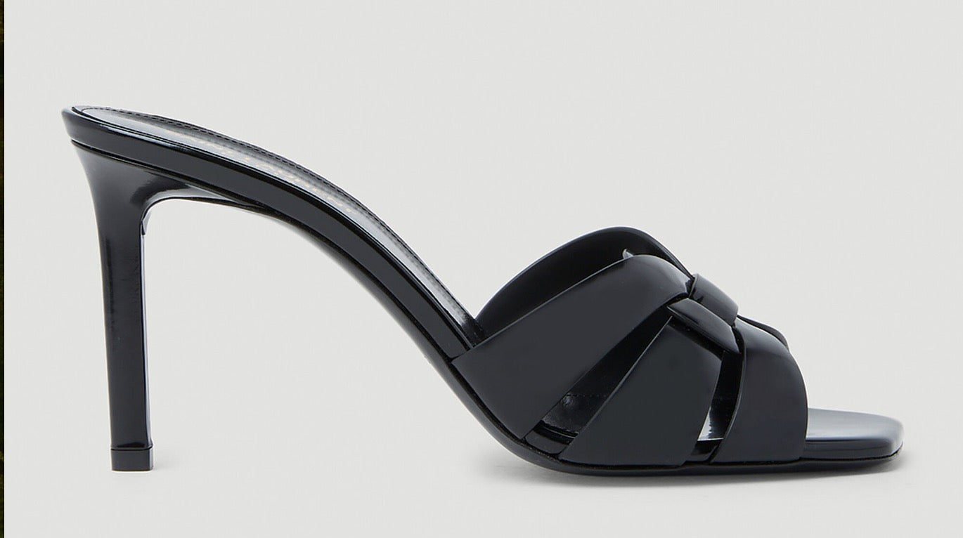 Ysl tribute mules black