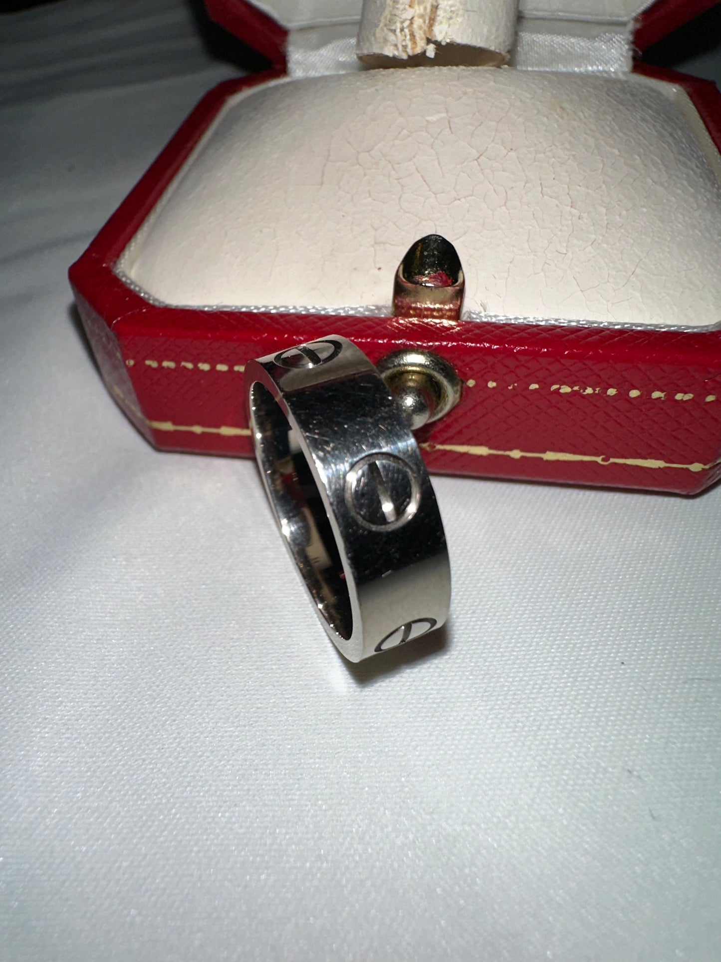 Cartier thick band/ ring size 54