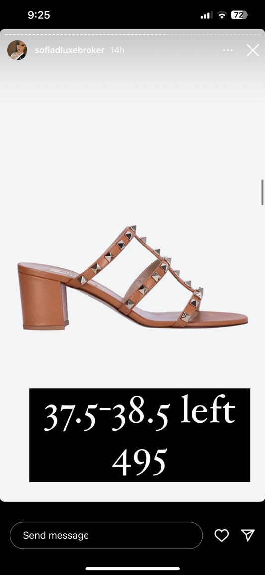 Valentino sandals and Mugler jeans for Megan