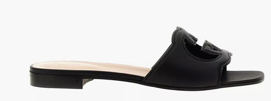 Gucci black slides 41