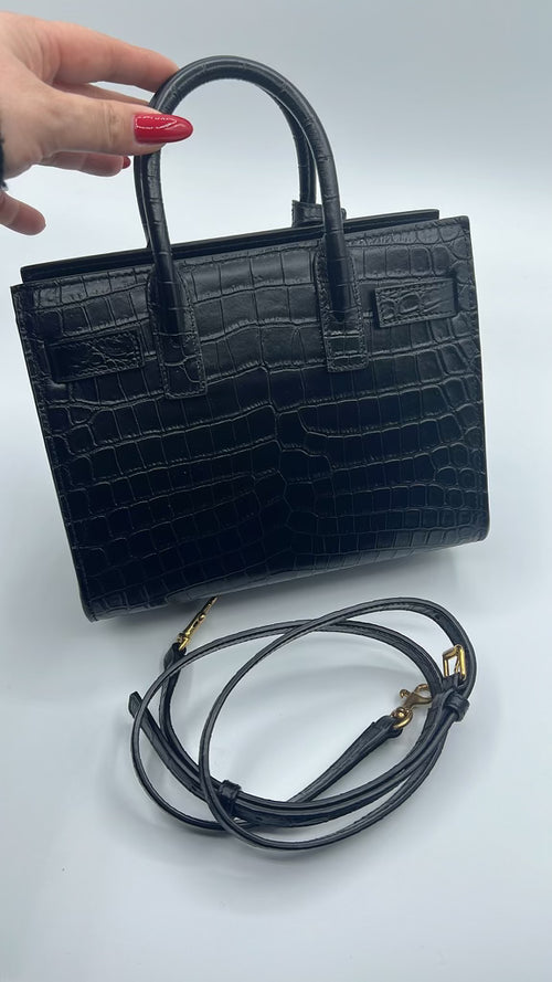 *BLACK CROCO STAMP baby for Megan