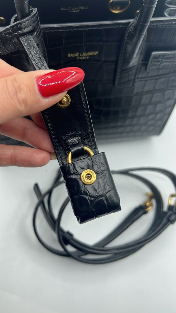 *BLACK CROCO STAMP baby for Megan