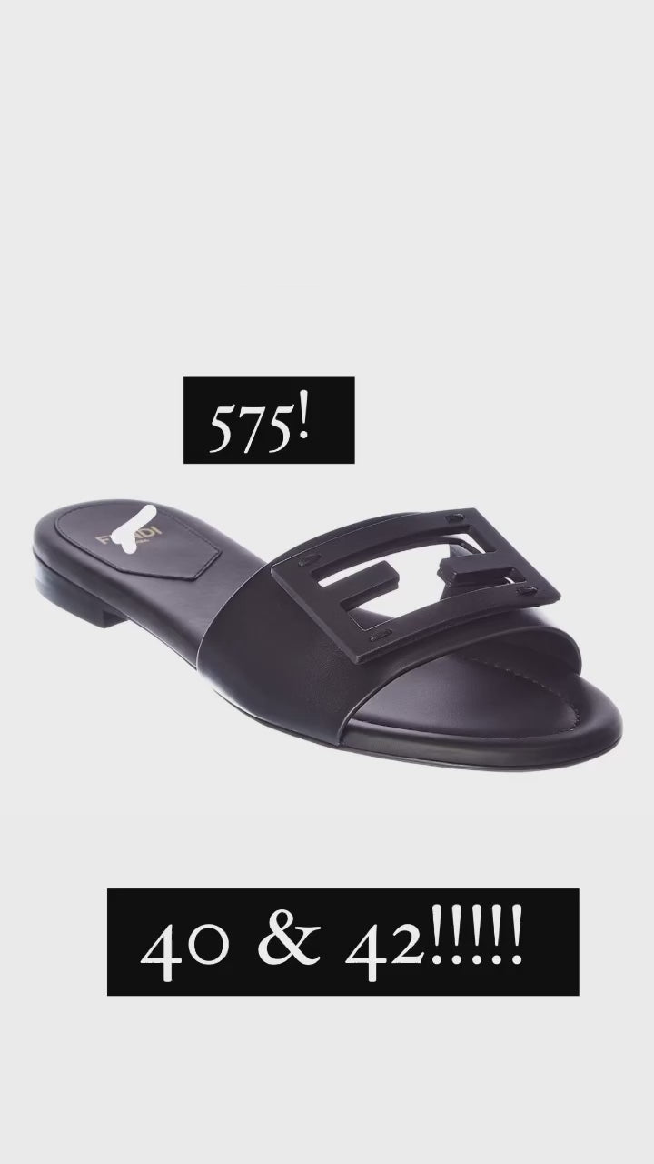 Fendi baguette slides 42