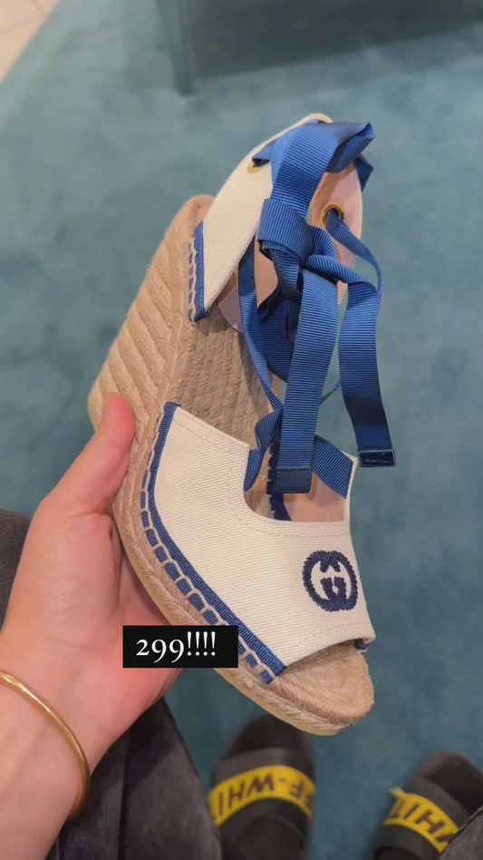 Gucci wedge sandals